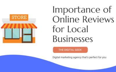 Importance of Online Reviews for Local Businesses